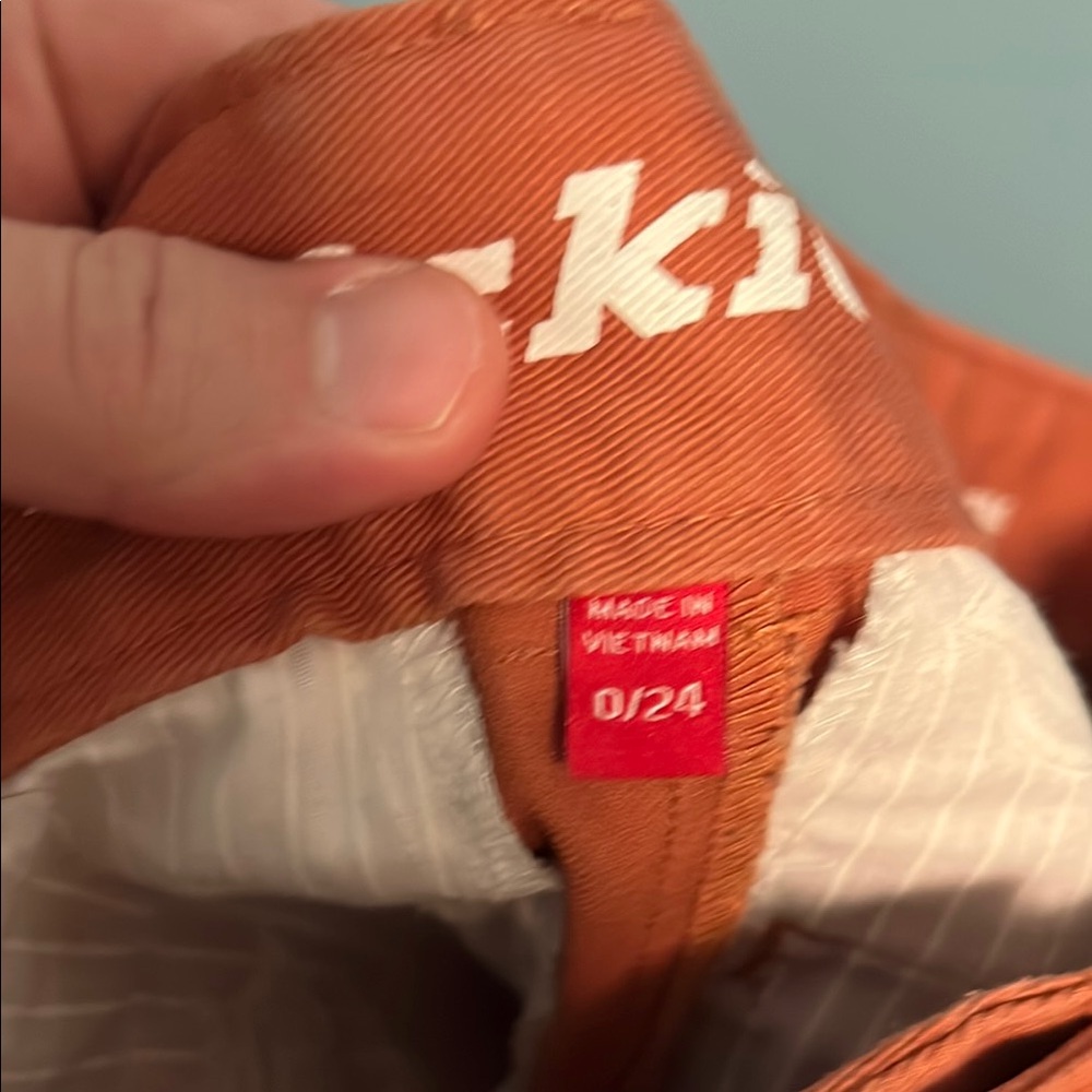 Rust Orange Women’s Dickies Chinos - Picture 4 of 6